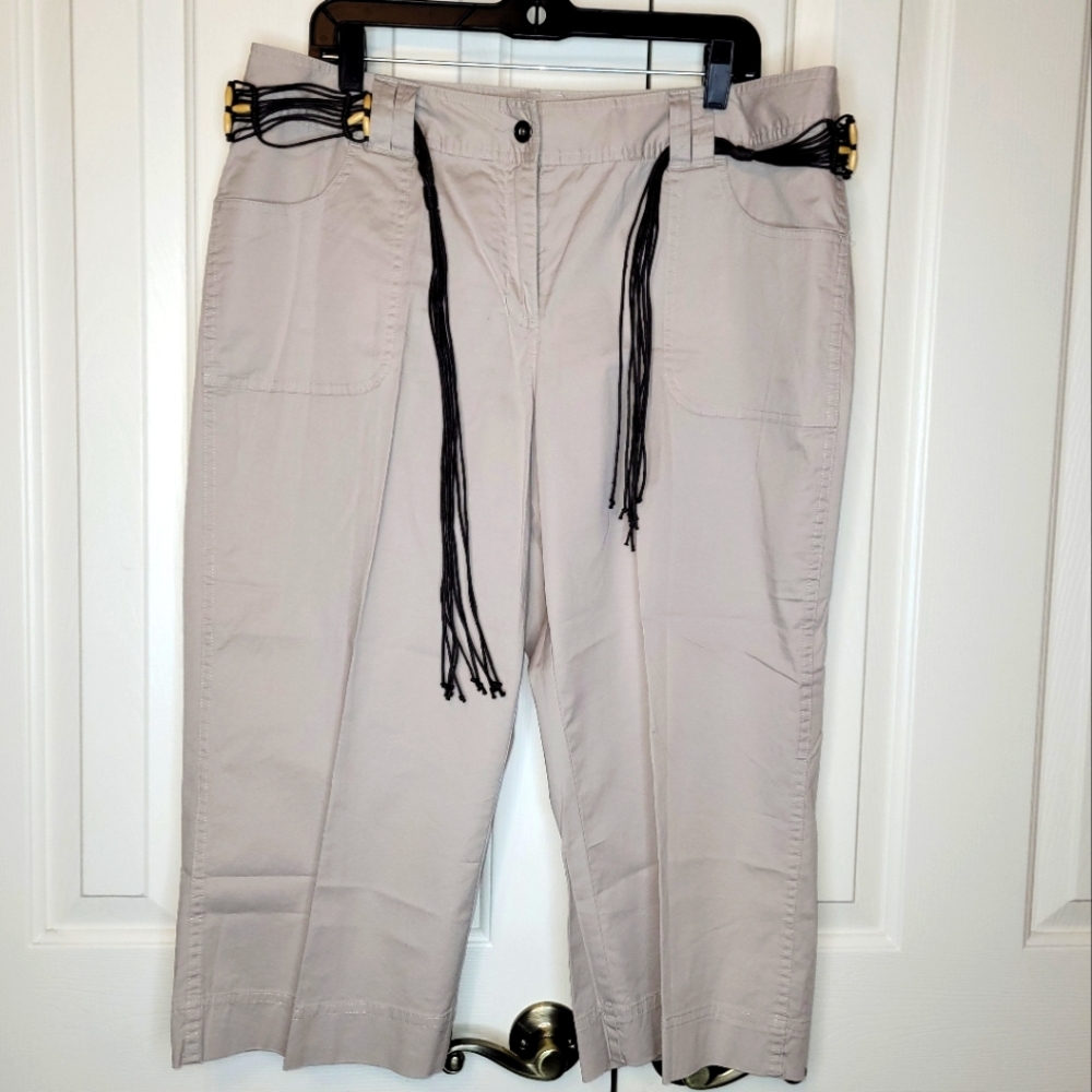 Style & Co, Capri khaki, size 16, womens